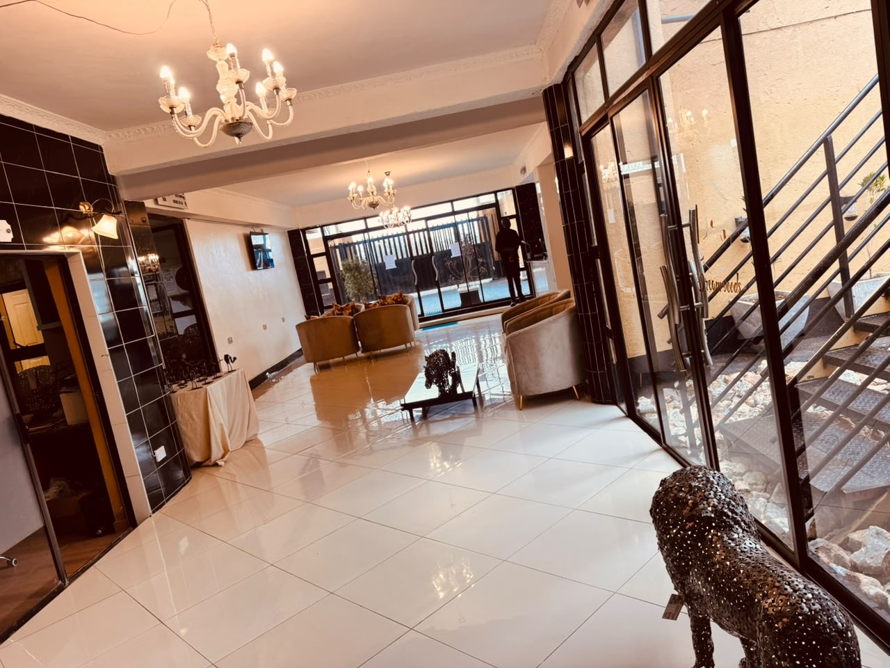 DreamWoods lobby in Masvingo